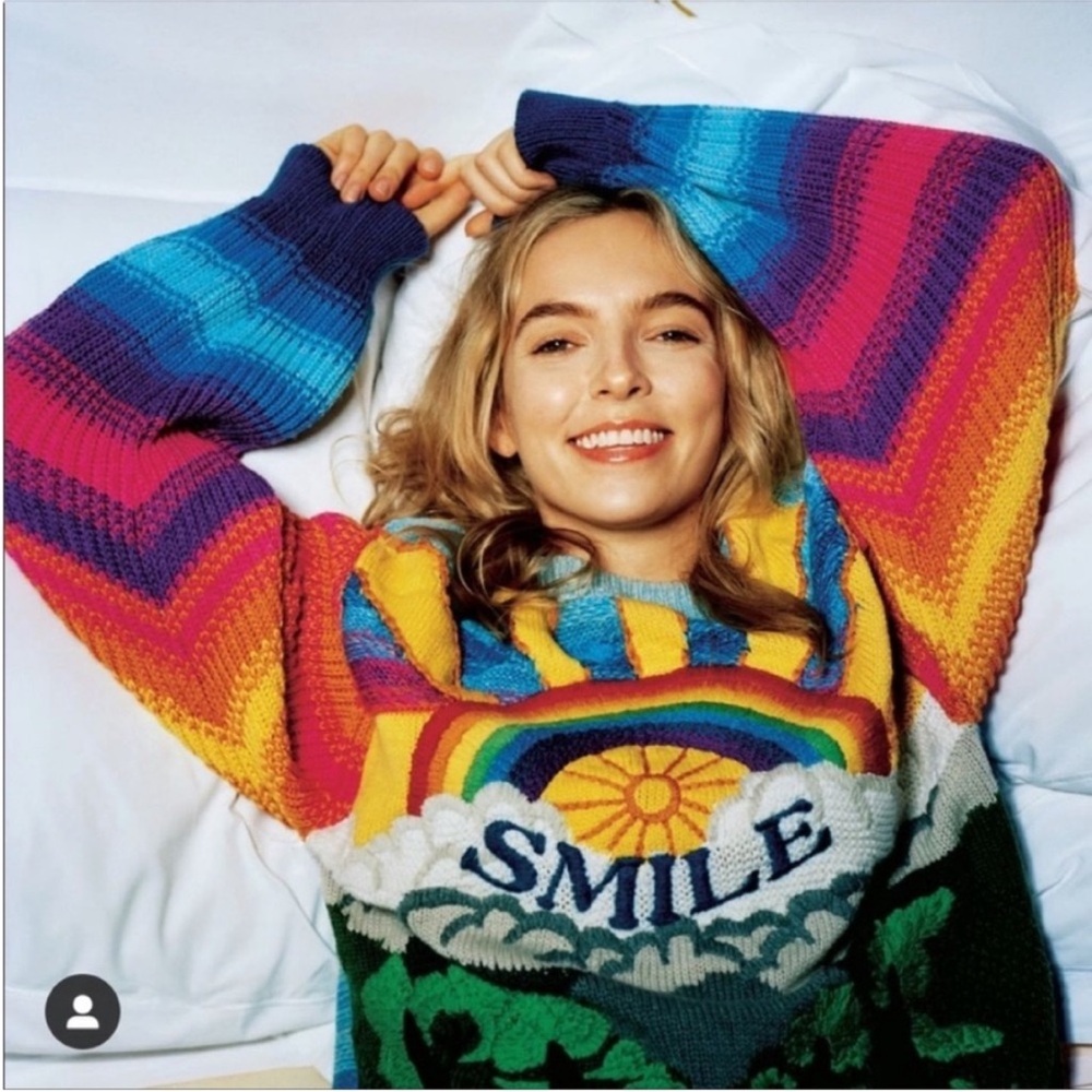 Like new Stella McCartney Kind Intarsia Sweater $1,295 36
